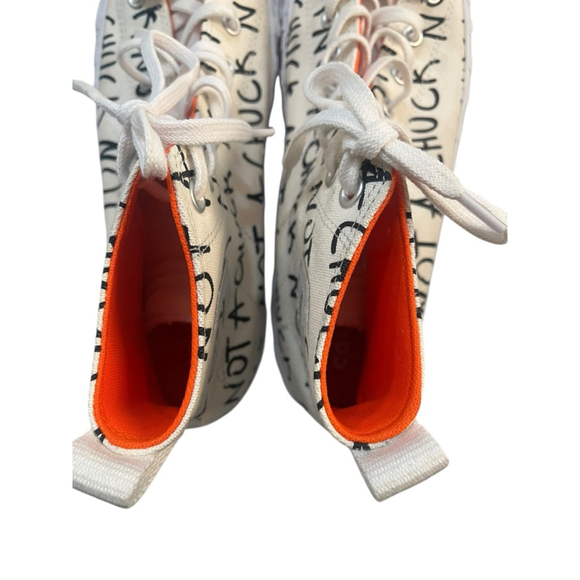 Converse UnTitl3d Not A Chuck High Top Shoes Men's Size 11.5 US Off White/White - Picture 6 of 6